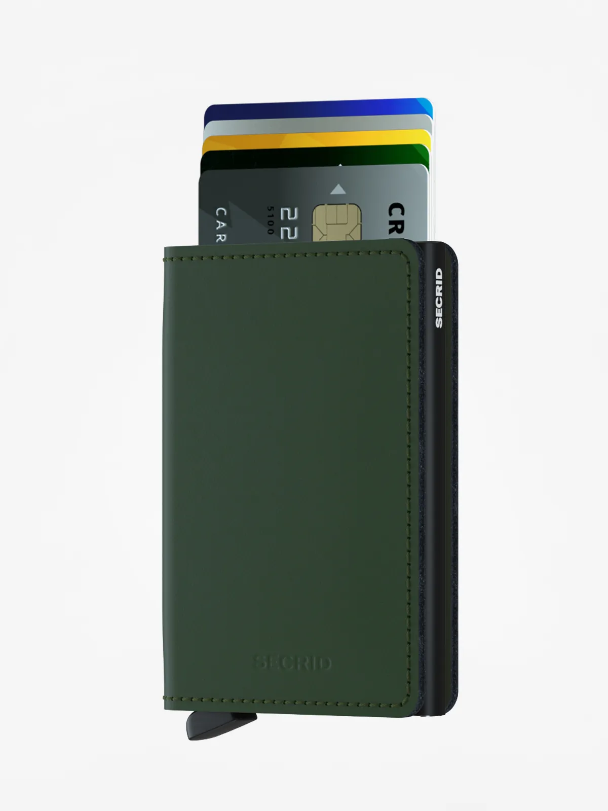 Secrid Slimwallet Matte Wallet (green/black)