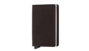 Secrid Slimwallet Original Dark Brown