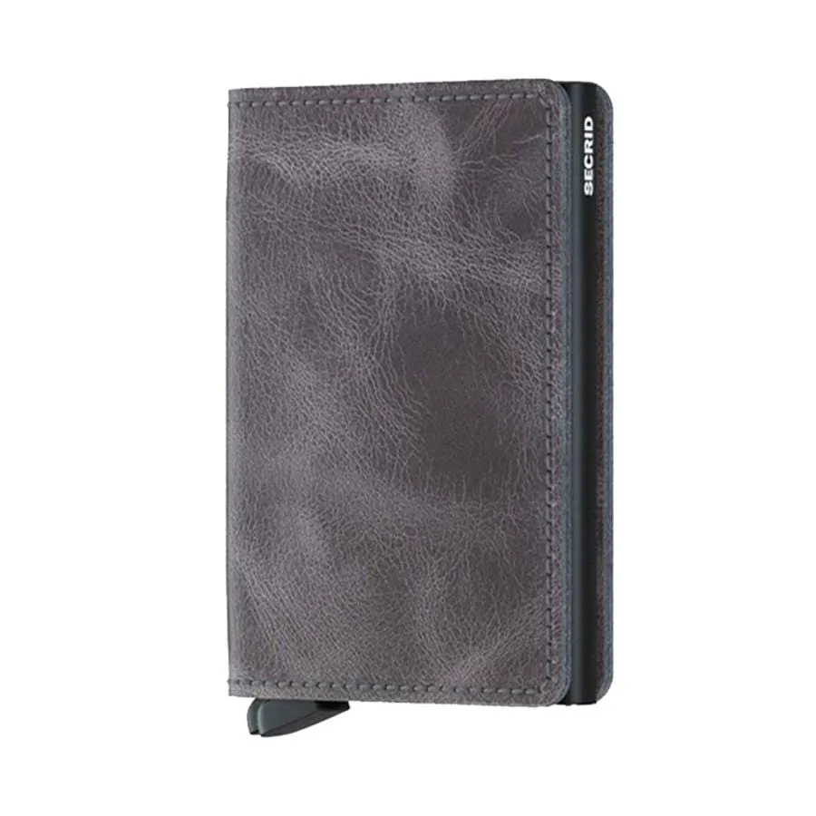 Secrid Slimwallet Vintage Grey / Black