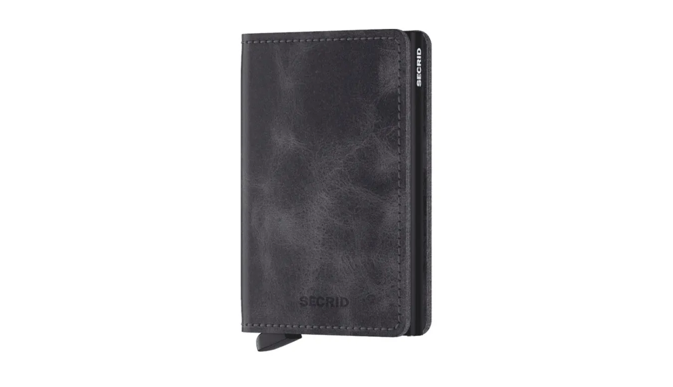 Secrid Slimwallet Vintage Grey-Black