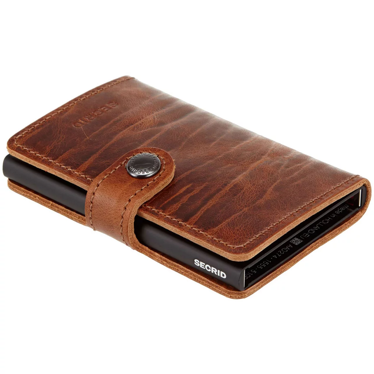 SECRID The Sustainable Edit Dutch Martin Whiskey Mini Wallet - Whiskey