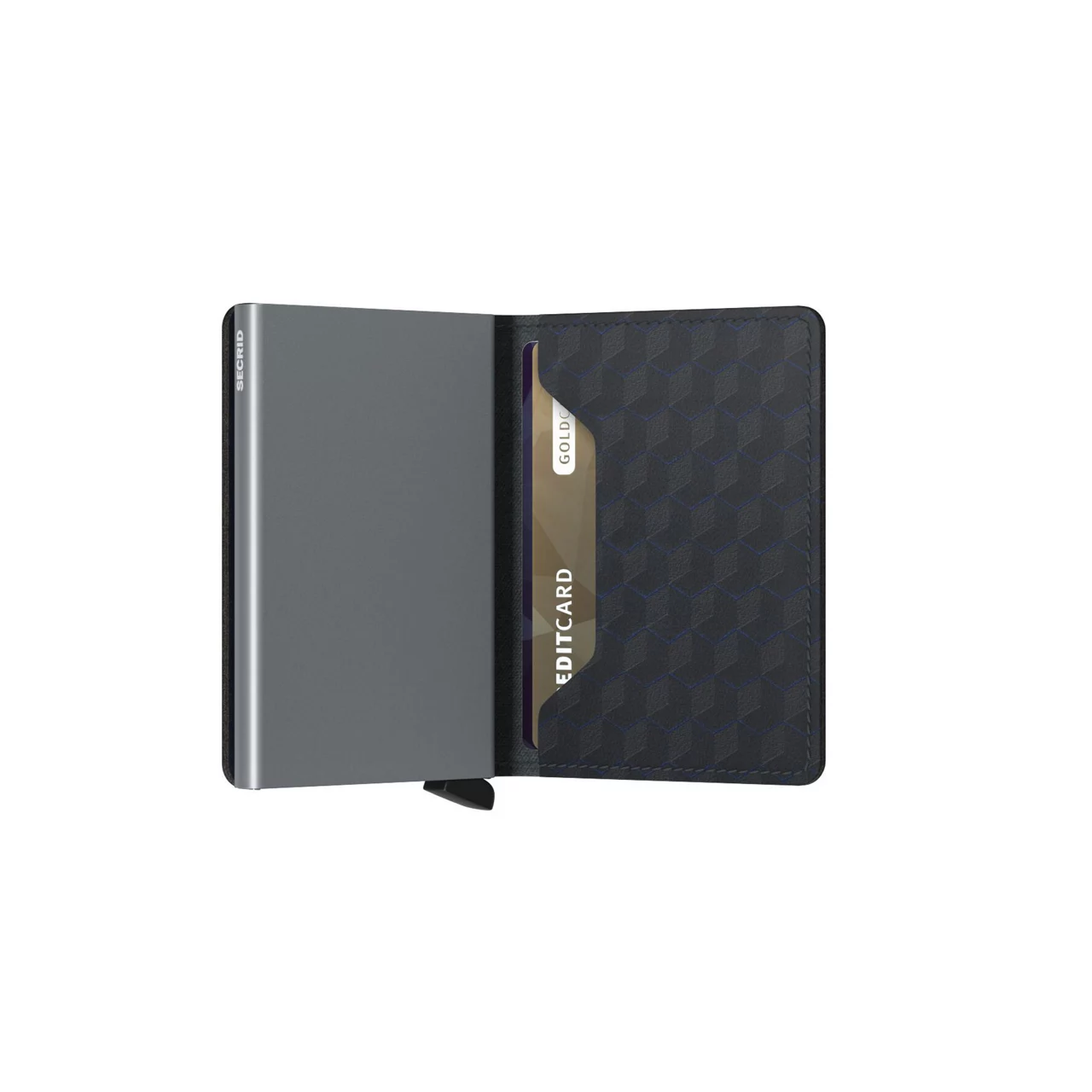 SECRID The Sustainable Edit Optical Mini Wallet - Black Titanium