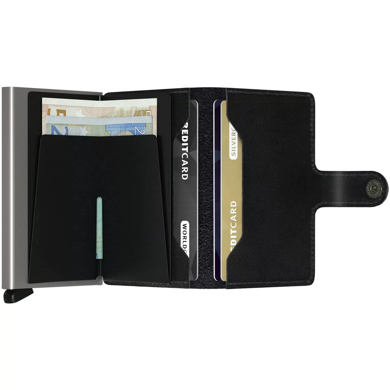 SECRID The Sustainable Edit Original Mini Wallet - Black