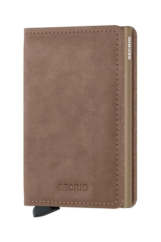 Secrid wallet brown color