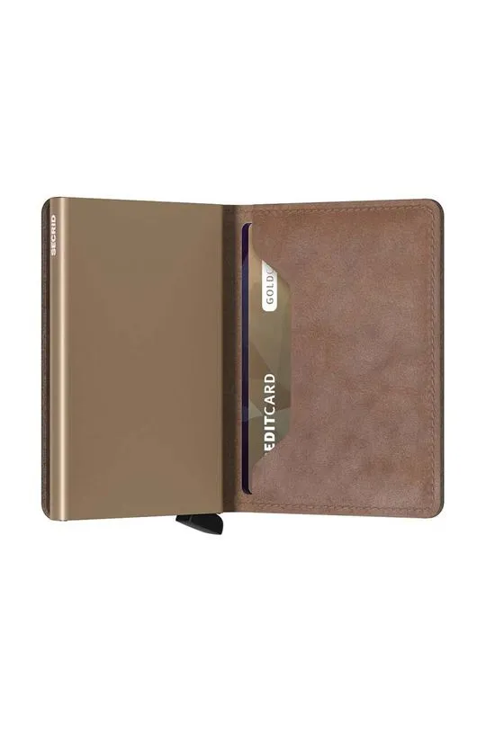 Secrid wallet brown color