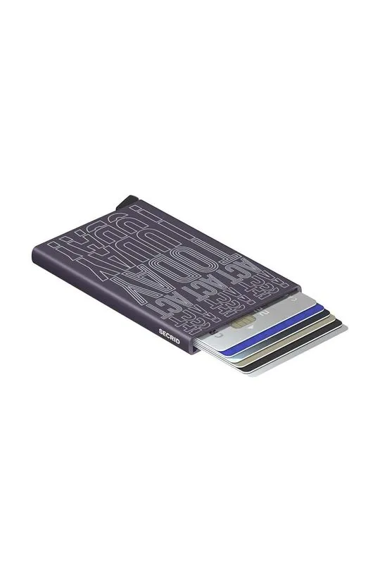 Secrid wallet Laser Dark Purple violet color