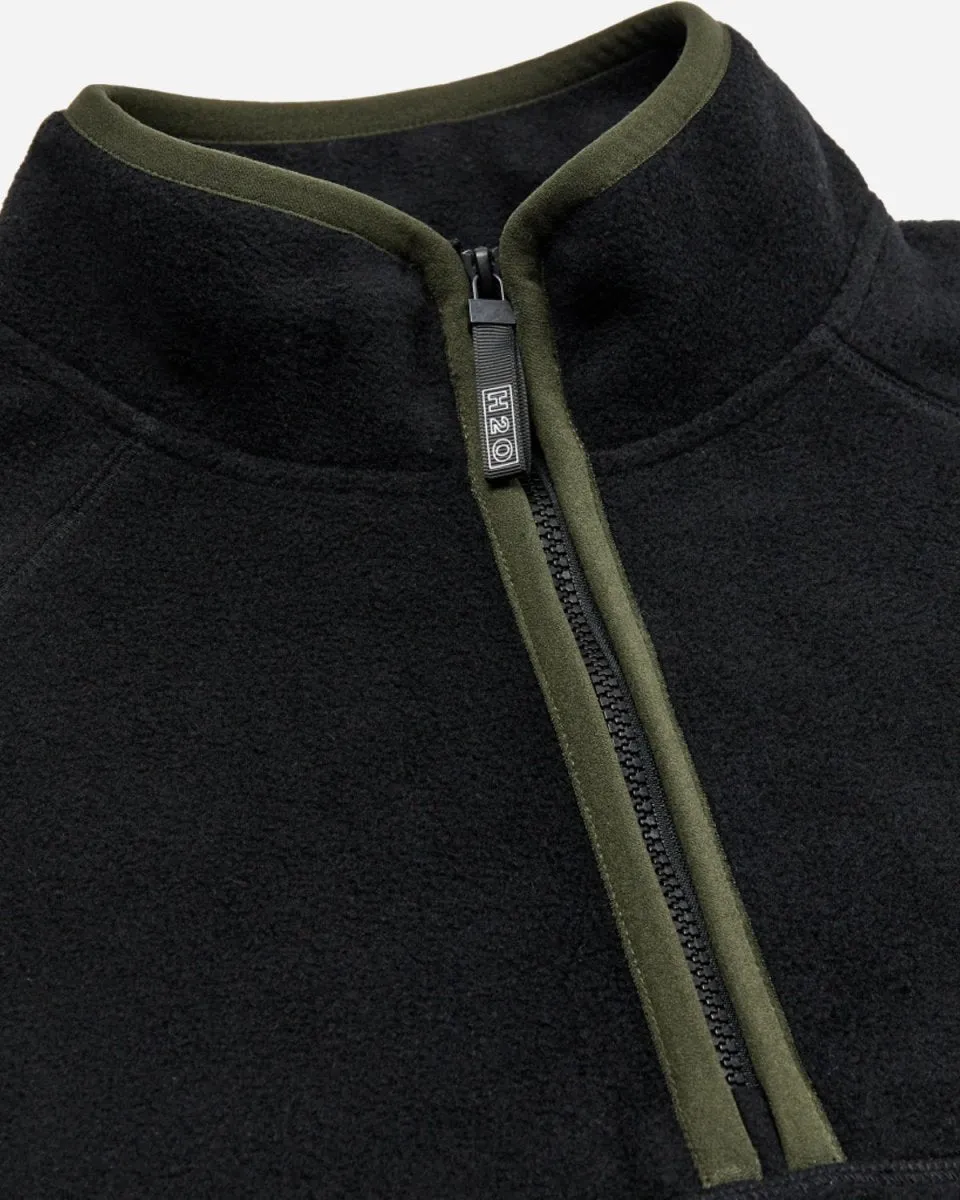 Sejer Fleece Half Zip - Black