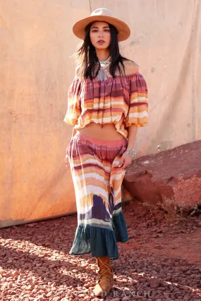 Skirt, Sunset Over the Valley