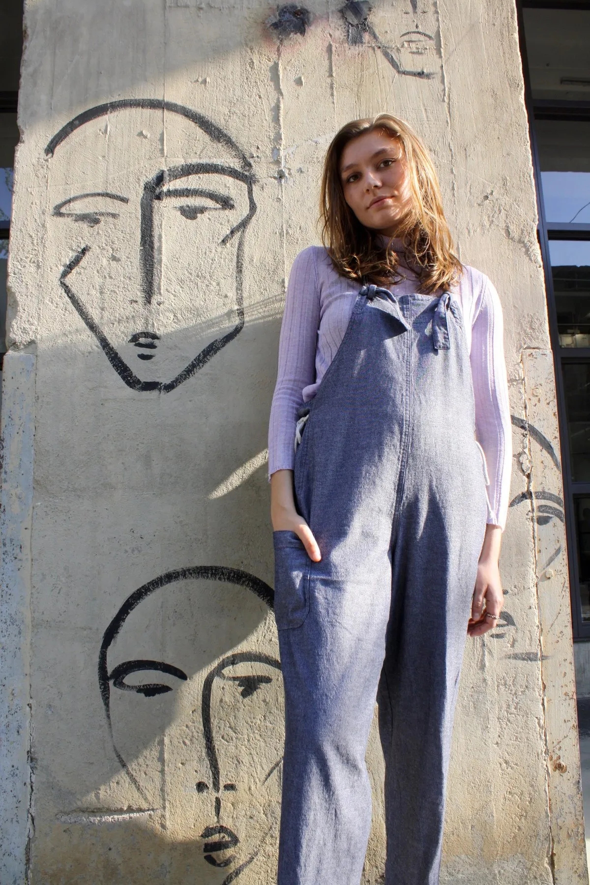 Sloan Overalls - Chambray