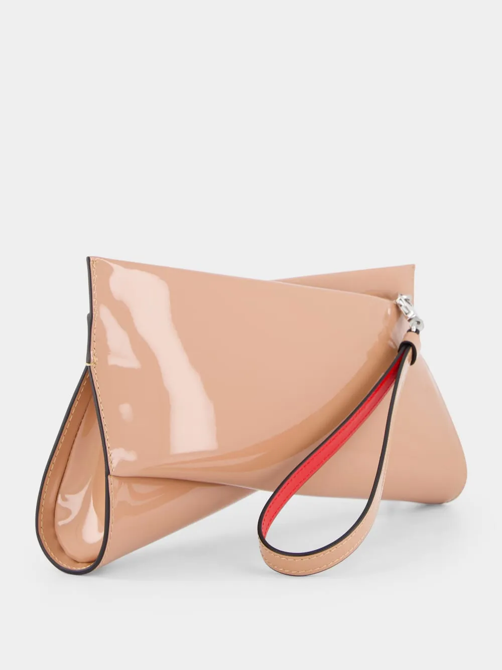 Small Loubitwist Leather clutch