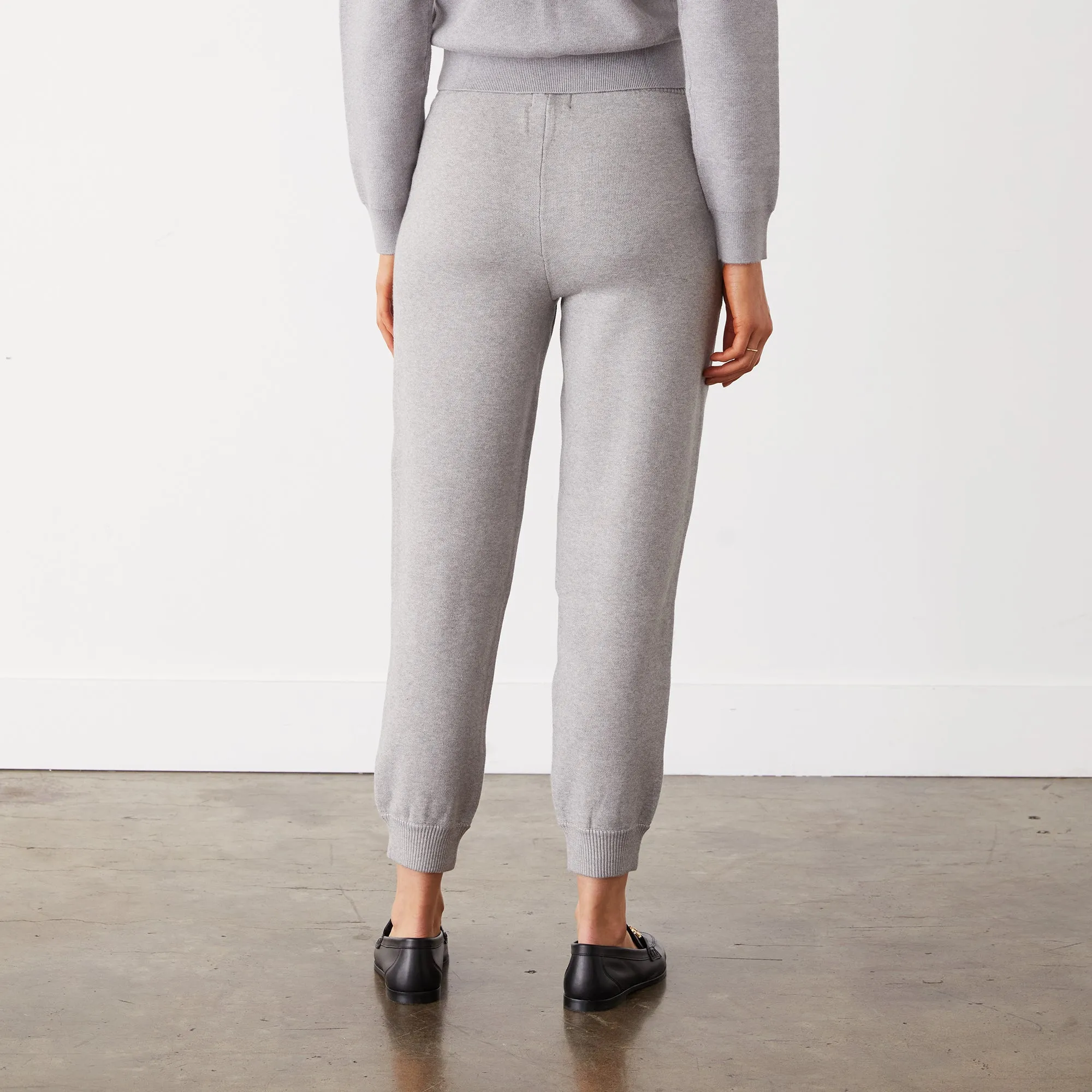 Soft Knit Cuffed Jogger