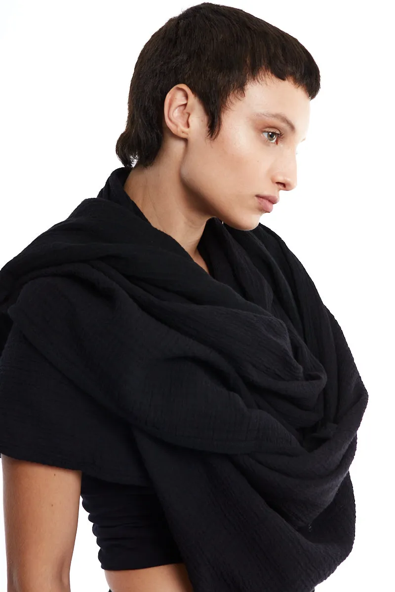 SOFT WOVEN FABRIC SHAWL