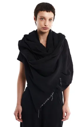 SOFT WOVEN FABRIC SHAWL