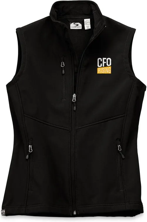 Storm Creek Ladies Trailblazer High-Stretch Fleece-Lined Softshell Vest