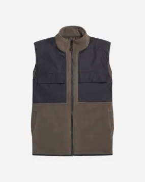 Strukt Fleece Vest - Army Green