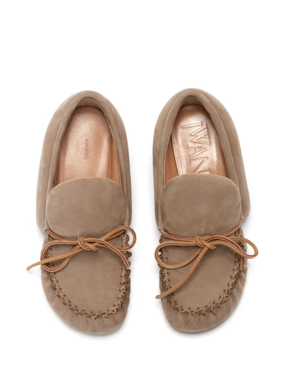 suede moccasin pumps