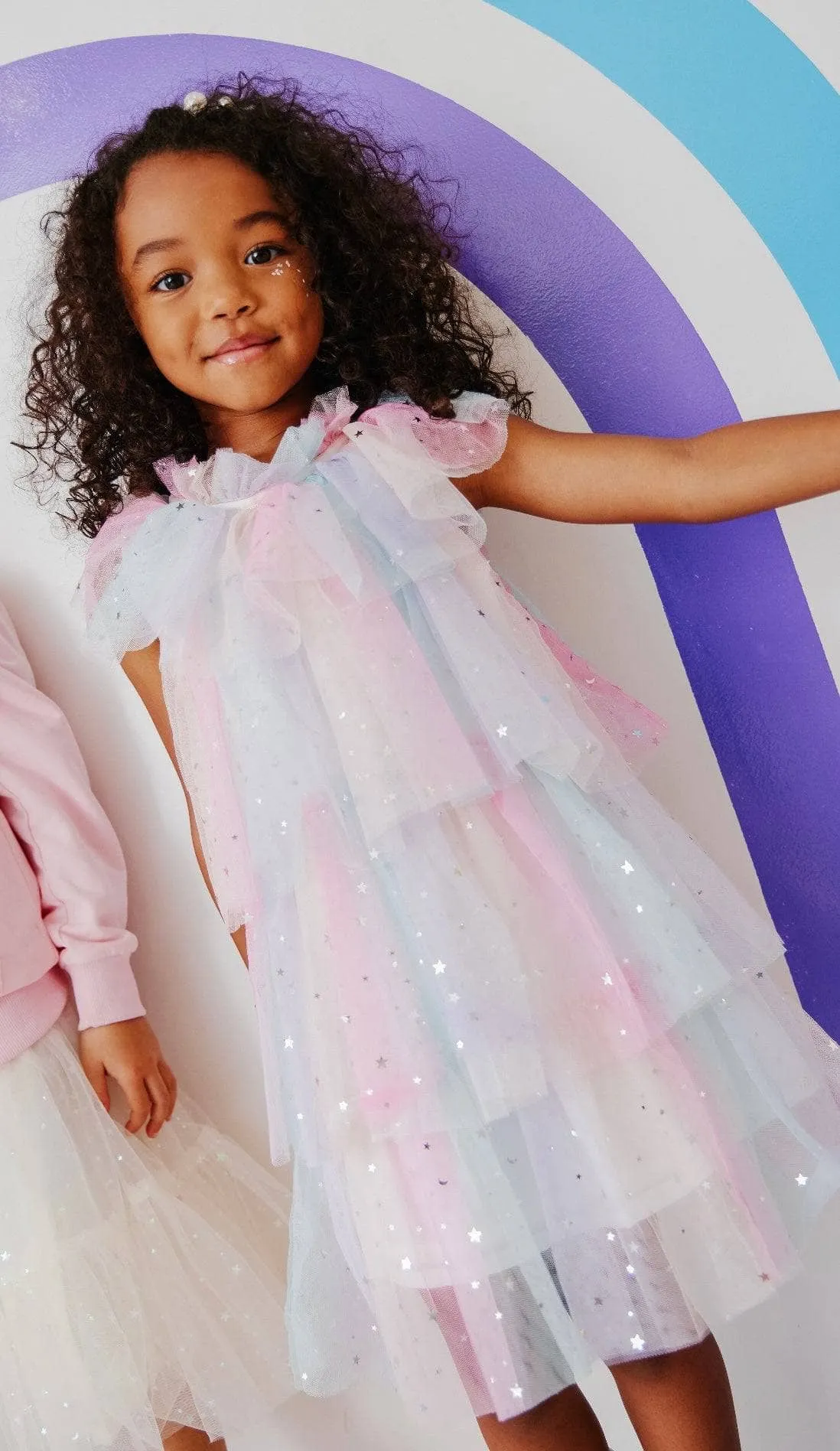 Sunset Stars Tulle Dress