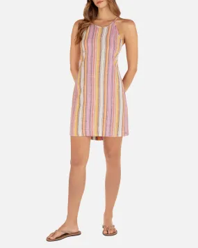 Sunset Stripe Mini Dress