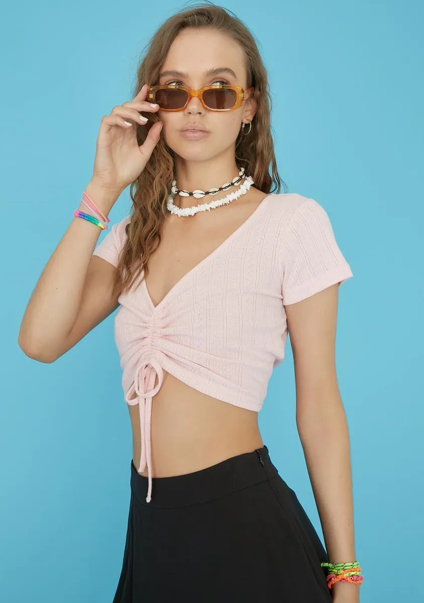 Sunset Summer Breeze Crop Top-