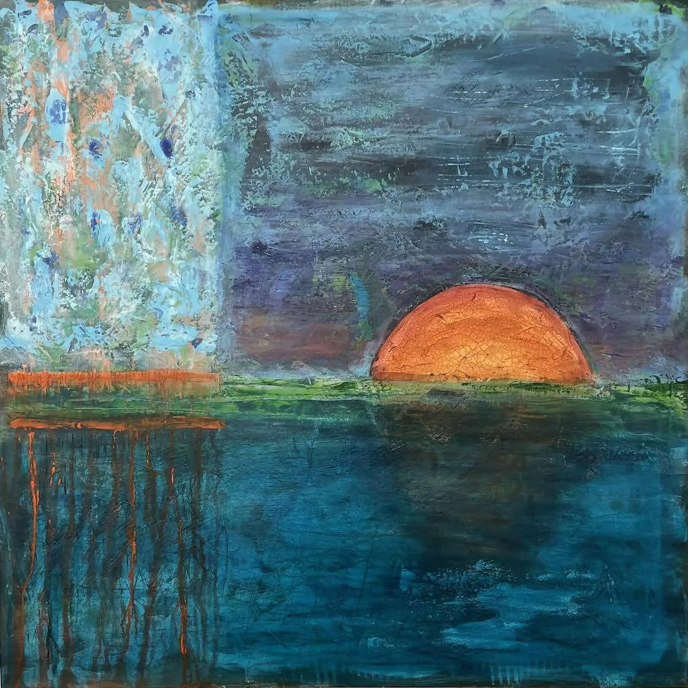 Tami's Infinite Designs - Abstract Sunset