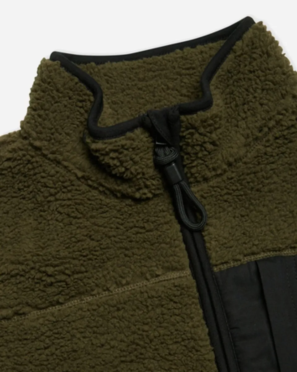 Teddy Fleece Vilads Vest - Forest Night