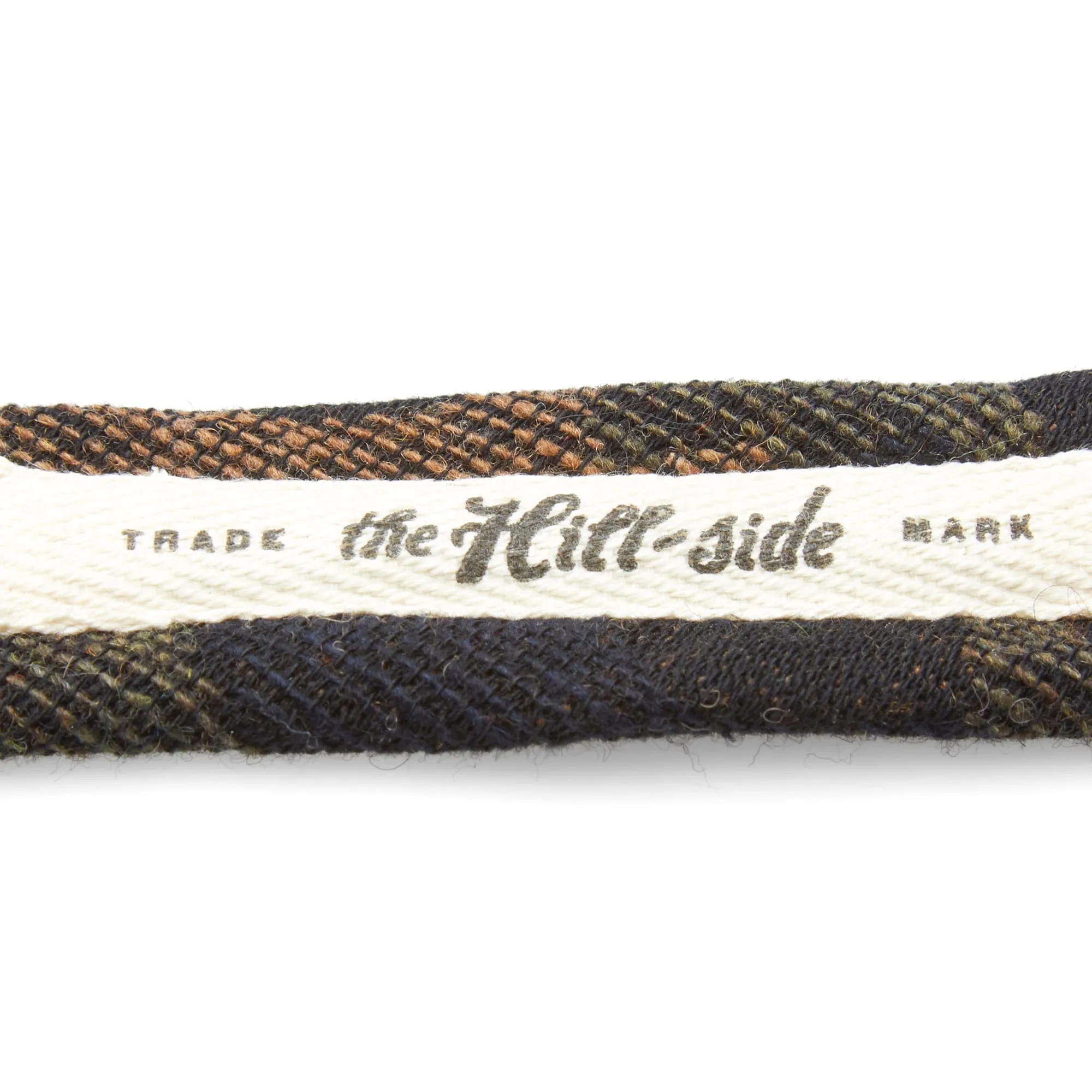 The Hill-Side Jacquard Camo Pointed TieOlive