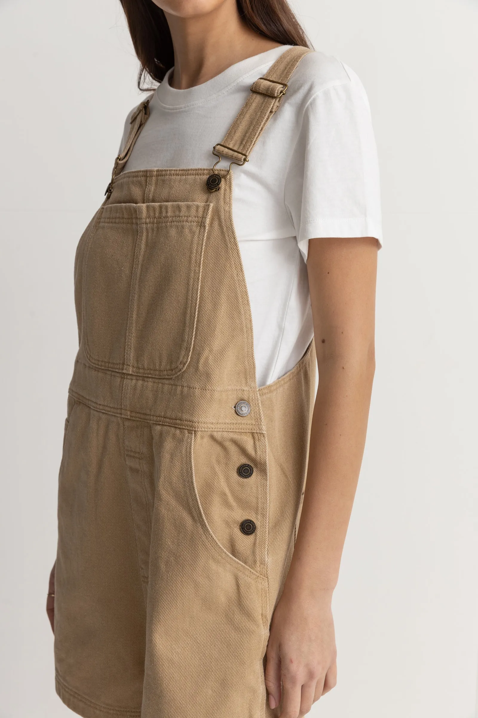 Tide Short Overall  Caramel