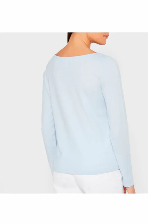 Tommy Hilfiger Women Knit Jumper Soft Blue