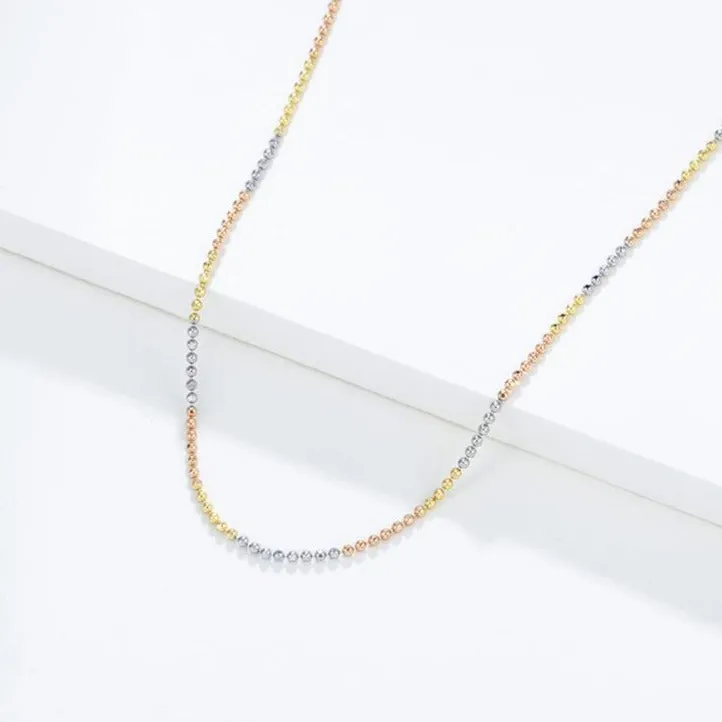 Tricolour Simple Dainty Anklet