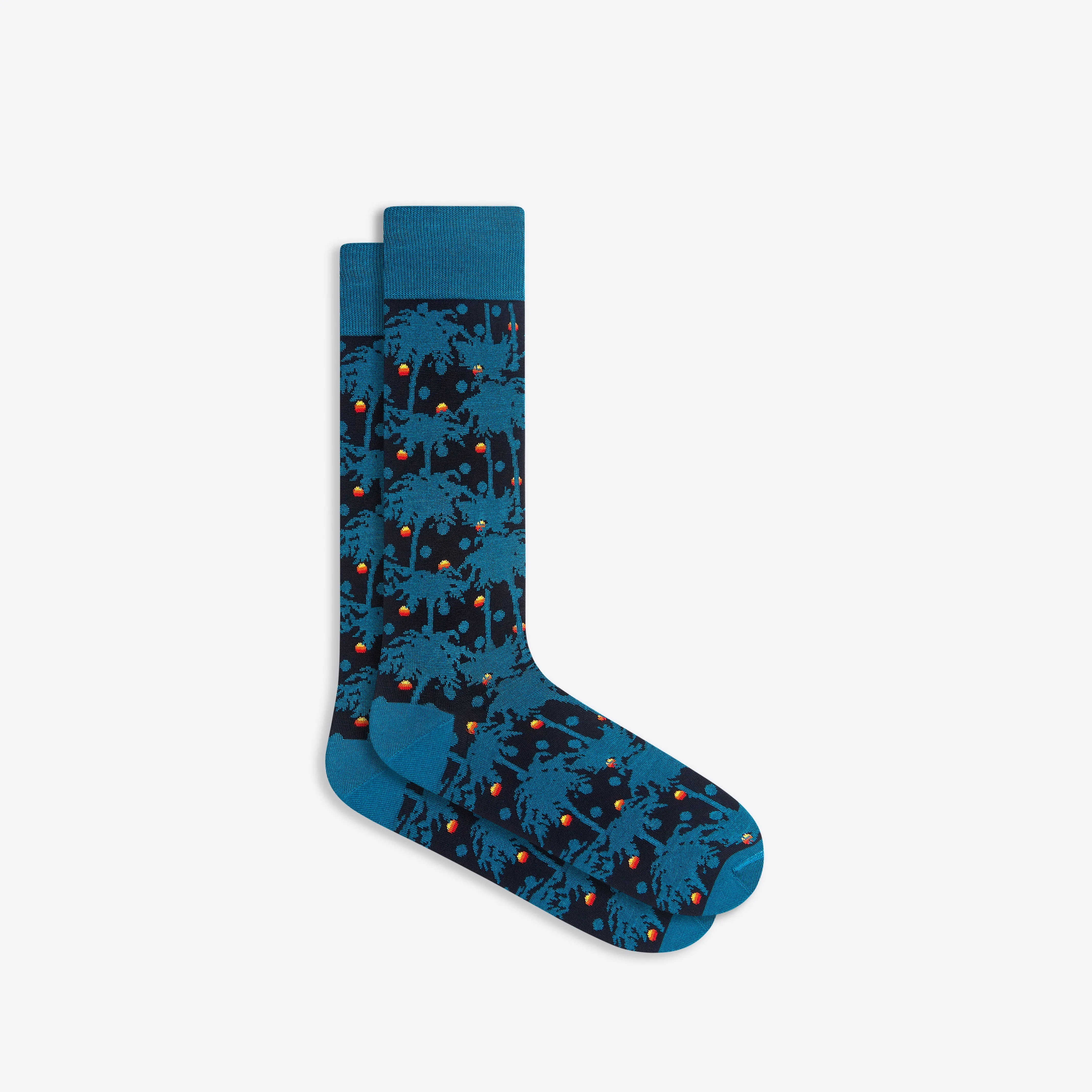 Tropical Sunset Mid-Calf Socks