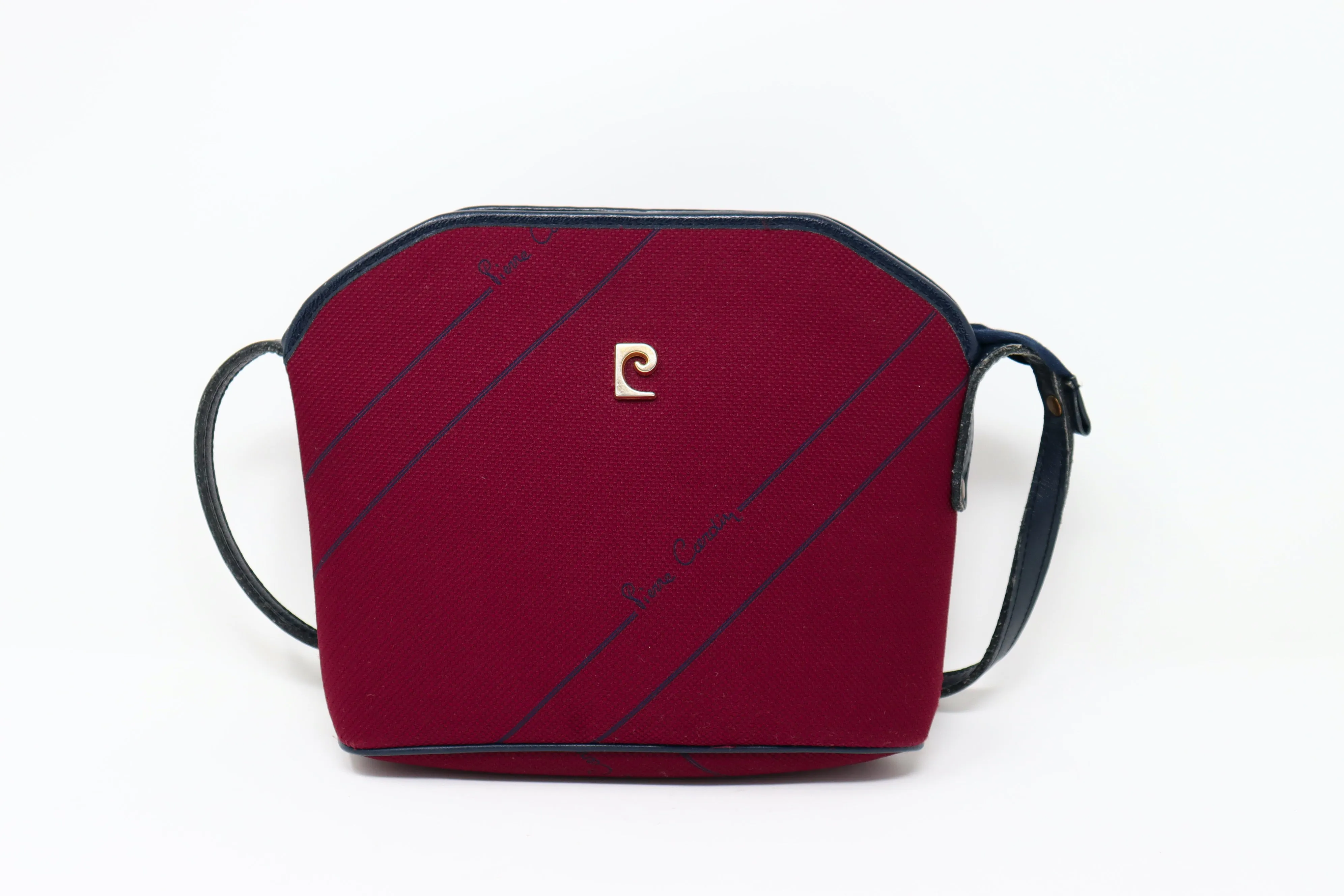 Vintage 70's PIERRE CARDIN Logo Bag