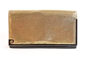 Vintage PIERRE CARDIN Gold Chain Link Bag