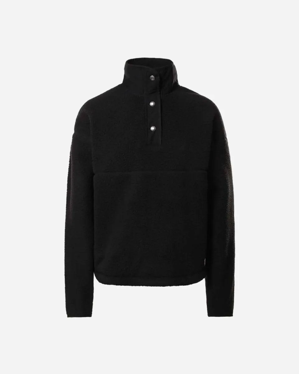 W Cragmont Fleece 1/4 Snap - Black