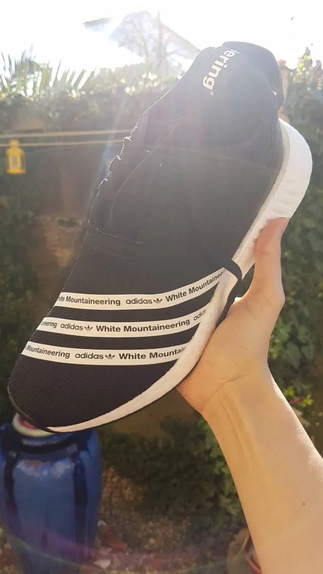 White Mountaineering x adidas NMD R2 Black