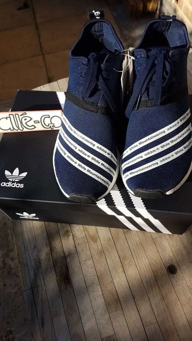 White Mountaineering x adidas NMD R2 Navy