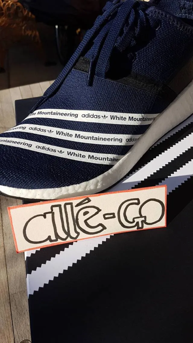 White Mountaineering x adidas NMD R2 Navy