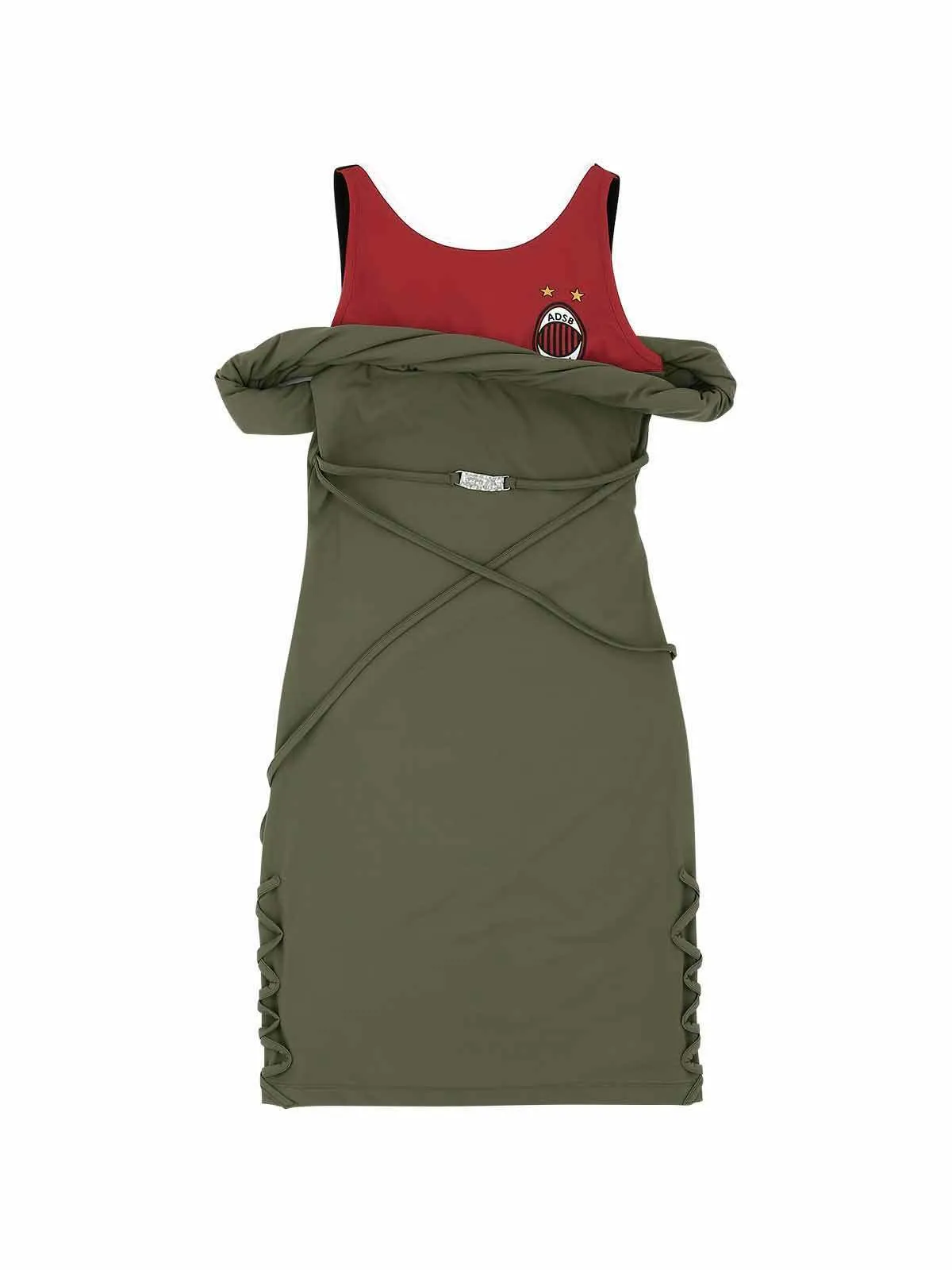 Womens Andersson Bell Rami Soccer Jersey Dress 'Khaki'