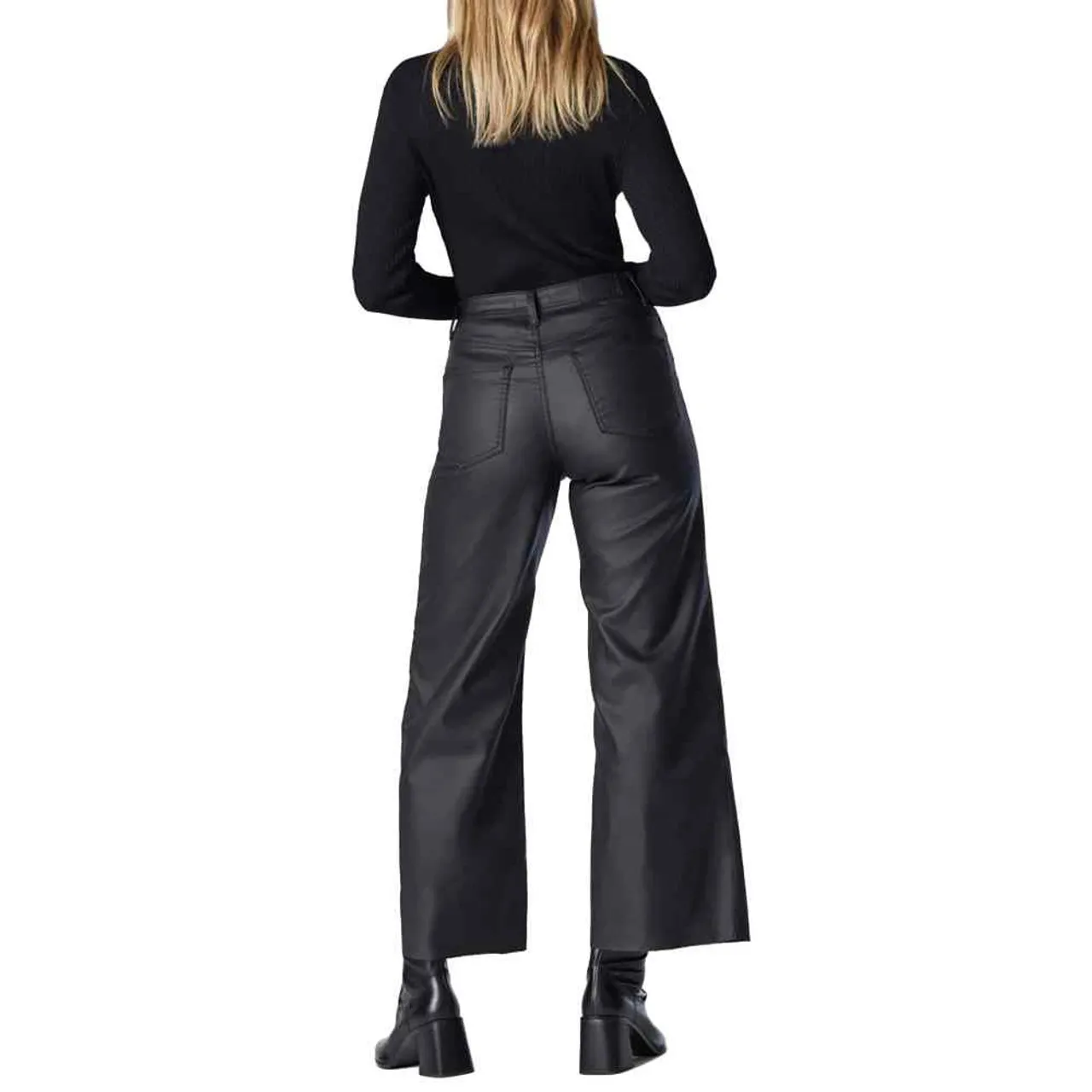 Women's Mavi Paloma Wide Leg Jeather Pant