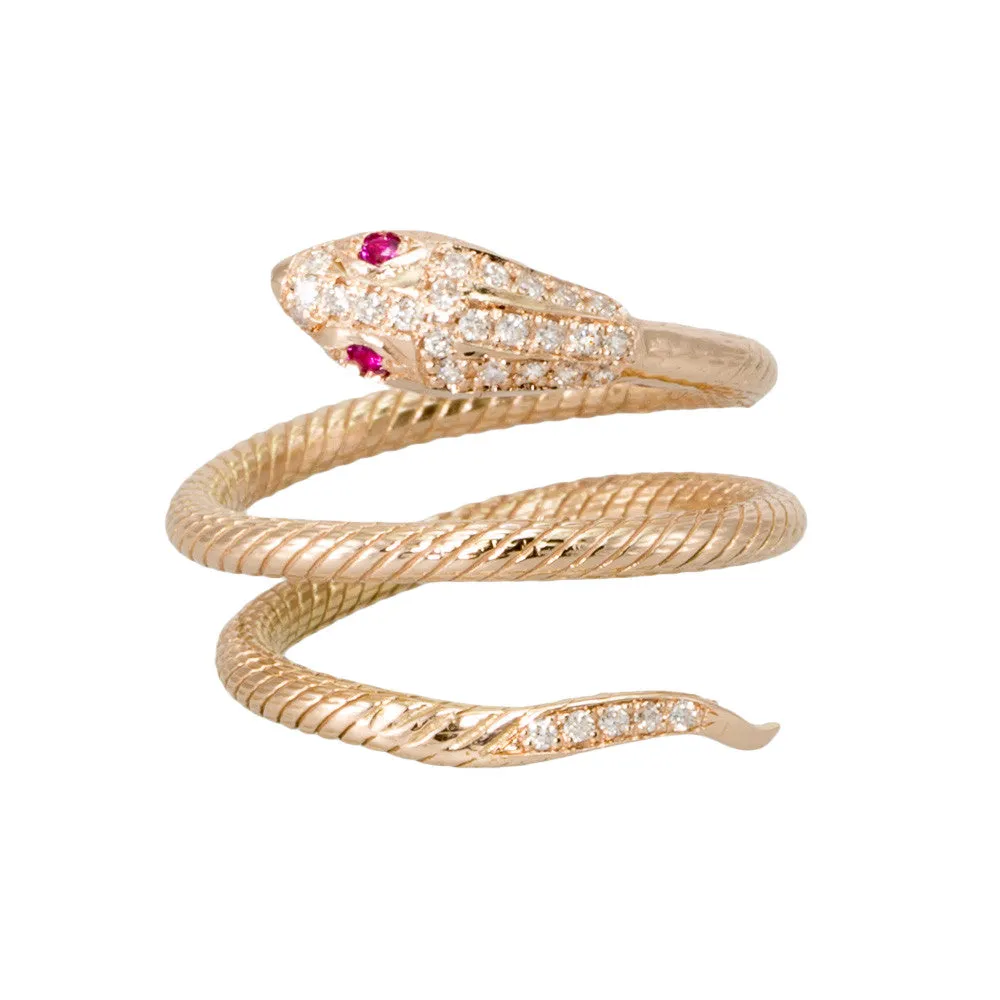 Wrap Snake Ring