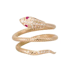 Wrap Snake Ring