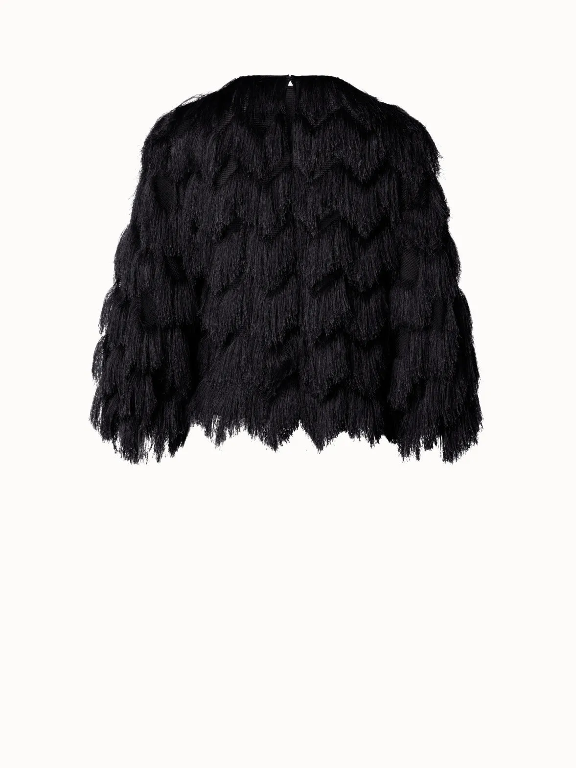 Zig Zag Fringe Blouse